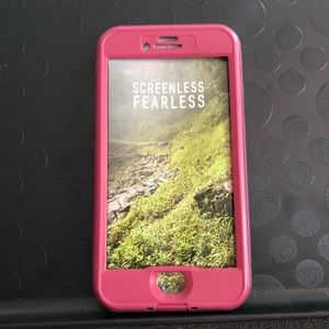 Pink iPhone 7/8 plus NÜÜD Lifeproof case